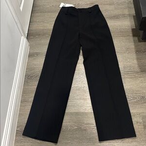 Zara Black Wide-Leg Pantsuit